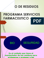 Manejo de Residuos Farmaceuticos 2017 Farmacia