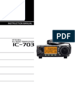 Icom IC-703 Instruction Manual