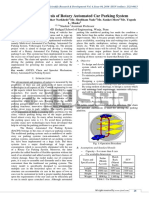 Design and Analysis of Rotary Automated Car Parking System