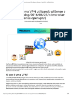 Como Criar Uma VPN Utilizando Pfsense e OpenVPN - Antônio Vinícius PDF