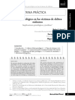 Daño Psicológico en Delitos Violentos - Echevurua