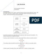 Lab Alcohols: Objectives