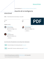 Medidas de Evaluacion de La Inteligencia Emocional