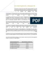 Información Sobre Descongelación y Desjugue de Las Carnes