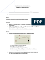 Taller de Funcione Logicas y Algebra de Boole