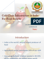 Cold Chain Infrastructure in India