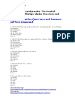 Mechanical Engineering Objective Type Questions