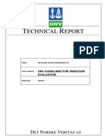 DNV Guidelines For Vibration Evaluation