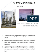 Operasi Teknik Kimia 2 3 SKS PDF