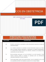 Antibióticos en Obstetricia