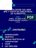 9 Relación BPM-HACCP-IsO (Doris Alvarez)