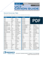 Conversiontable PDF