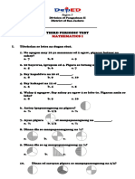 Name: Third Periodic Test: Mathematics I