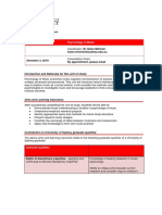 Musc2645 Unit of Study Outline