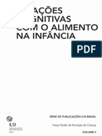 Fascículo Relações Cognitivas Com o Alimento Na Infância