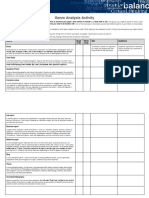 Genre Analysis Activity