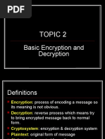 2basicencryptionanddecryptionchapter2 130716022351 Phpapp01