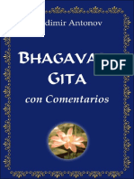 Bhagavad Gita, Con Comentarios. Version Rusa Por Vladimir Antonov