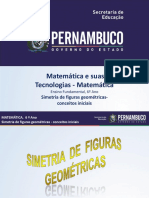 Simetria de Figuras Geométricas - Conceitos Iniciais