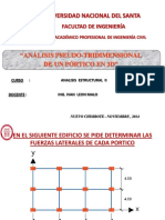 Analisis de Portico 3D PDF