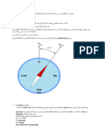 Déclinaison Azimut Gisement Orientation