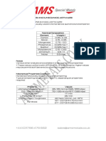 +44 (0) 1786 475 662 Sales@amsmetals - Co.uk