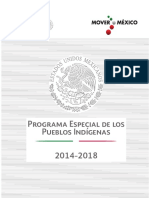 Programa Especial de Los Pueblos Indígenas 2014-2018 PDF