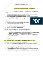 Fiche Histoire Les Etats-Unis Depuis 1945