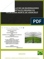 Desarrollo de Un Invernadero de Vegetales Orgánicos en La Zona Norte de Veracruz (Autoguardado)