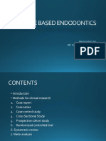 Evidence Based Endodontics