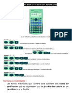 Fiche Methode Casio PDF