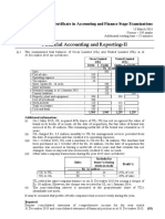 Financial Accounting and Reporting-II