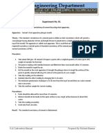 Experiment No. 01: S.A-I Laboratory Manual 1 Prepared By: Nishant Sharma