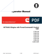 Operator Manual 6CTAA8.3 Engine Manual (PCC 1301)