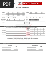 BVN Update Form