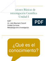 Julio-Blaumann Conocimiento Vulgar y Cientifico