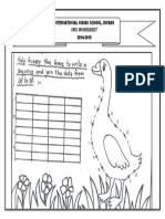 Ukg Worksheet: International Indian School, Riyadh 2014-2015