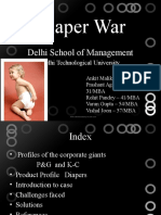 Diaper War: Delhi School of Management