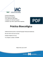 Informe de Practica Biocológica