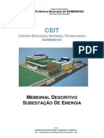 01 D MEMORIAL DESCRITIVO CEIT SUBEST Rev00 PDF