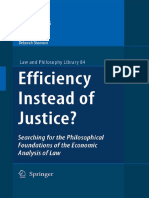 Efficiency or Justice