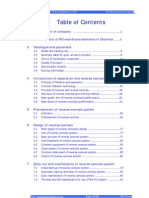 Chanitex (Shanghai) Pure Water Equipment Co.,LTD RO Elements Technical Manual