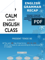 English Grammar Recap