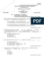 Function: Electrical, Electronics and Control Engineering at Operational Level