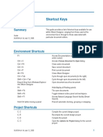 Gu0104 Shortcut Keys