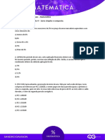 147749aula 4 - Matematica - Sandro Davison - C.Q. - Juros Simples e Compostos