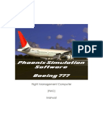 Pss b777 FMC Manual