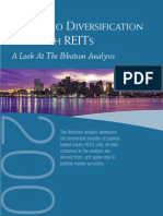 P D T Reit: Ortfolio Iversification Hrough S