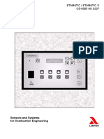 Manual Etamatic / Etamatic S CE-0085 AU 0207: Sensors and Systems For Combustion Engineering