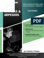 ESCALAS Y ARPEGIOS - Guitarra - Version Gratuita